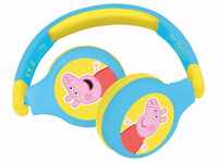 Lexibook® Faltbare Kopfhörer Peppa Wutz 2in1 Bluetooth® und Kabelanschluss