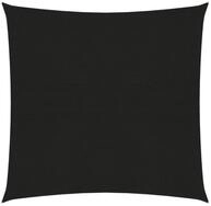 vidaXL Sonnensegel, Sonnenschirm 160 g/m&sup2; Schwarz 2x2 m HDPE