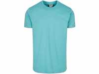 URBAN CLASSICS T-Shirt Urban Classics Herren Basic Tee (1-tlg), blau