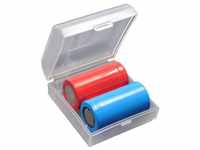 EFEST Plastikbox für 2x 18350 transparent Batterie