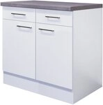 Flex-Well Unterschrank Kopenhagen (B x H x T) 80 x 86 x 60 cm, f&uuml;r viel...
