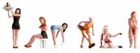 NOCH Dekofigur NOCH H0 Figuren-Set &bdquo;Sexy Ladies&ldquo;, handbemalte Min