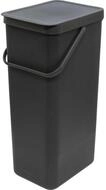 Brabantia M&uuml;lltrennsystem Sort & Go Beh&auml;lter 40l Dark Grey