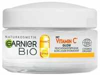 GARNIER Tagescreme Bio Feuchtigkeitspflege Vitamin C, Hautcreme, Geschichtscreme