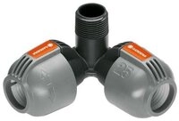GARDENA Schlauchverbinder 2783-20 Sprinklersystem Winkelst&uuml;ck f&uuml;r
