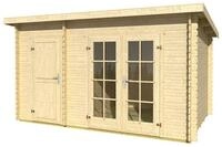 LASITA MAJA Gartenhaus Lasita Gartenhaus Belmont 420&times;288 cm 28 mm, BxT:...