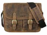 Greenburry Messenger Bag Vintage Leder Kameratasche Camera Bag Fototasche...