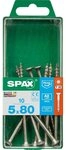SPAX Holzbauschraube Spax Universalschrauben 5.0 x 80 mm TX 20 Senkkopf