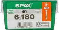 SPAX Holzbauschraube Spax Universalschrauben 6.0 x 180 mm TX 30 - 40
