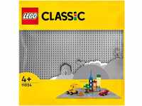 LEGO® Konstruktionsspielsteine Graue Bauplatte (11024), LEGO® Classic, (1...