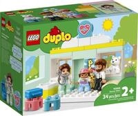 LEGO&reg; LEGO&reg; Duplo 10968 Arztbesuch Konstruktionsspielsteine, (34 St)