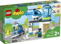 LEGO&reg; LEGO&reg; Duplo 10959 Polizeistation mit Hubschrauber Konstruktionsspielsteine,