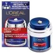 L'OR&Eacute;AL PARIS Nachtcreme RevitaliftLaser Gepresste Anti-Falten Pflege Nacht, 1-tlg.