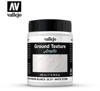 Vallejo Spielfigur Ground Texture - Wei
