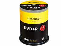 Intenso DVD-Rohling DVD+R 4,7 GB Intenso 16x Speed in Cakebox 100 Stk