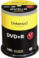 Intenso DVD-Rohling DVD+R 4.7 GB 16x 100er Spindel 4111156