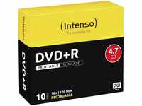 Intenso DVD-Rohling DVD+R 4.7 GB 16x 10er Slimcase, Bedruckbar