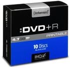 Intenso DVD-Rohling INTENSO DVD+R Slim Case (bedruckbar)