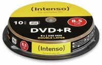 Intenso DVD-Rohling 10 Intenso Rohlinge DVD+R Double Layer 8,5GB 8x Spindel