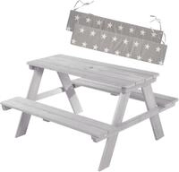 roba&reg; Kindersitzgruppe Picknick for 4 Outdoor +, Grau, (Set), mit abgerundeten