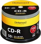 Intenso CD-Rohling INTENSO CD-R Spindel, 50 St&uuml;ck