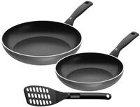 WMF Pfannen-Set PermaDur Inspire Stielpfannen-Set (24 und 28 cm) mit Pfannenwender,