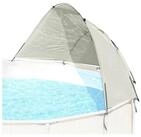 BESTWAY Pool-Abdeckplane Frame Pool Sonnenschutzdach Schattenspender rund 3 (1-St)