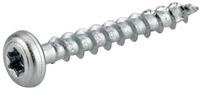 Cimco Schraube Cimco Spanplattenschraube 4x35mm halbrundkopf 193101 100 Stk