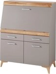 Innostyle Sekret&auml;r SECRET, Stauraumschrank, mit Monitor-/Laptopfach, Soft-Close,