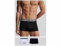 Superdry Boxer TRUNK DUAL LOGO DOUBLE PACK (Packung, 2er-Pack),...