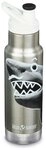 Klean Kanteen Trinkflasche Klean Kanteen 355ml Kid Kanteen&reg;Classic Haie wei&szlig;...