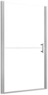 vidaXL Duschwand Duscht&uuml;r Hartglas 100x178 cm