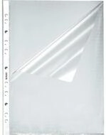 Herlitz Prospekth&uuml;lle Prospekth&uuml;lle A4 PP Standard 100St genarbt oben + se...