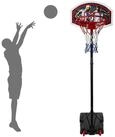 Best Sporting Basketballkorb Basketballkorb Outdoor Set 165cm bis 205cm,