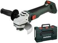 metabo Akku-Winkelschleifer W 18 LT BL 11-125, max. 9000 U/min, (ohne Akkupack, ohne