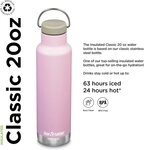 Klean Kanteen Trinkflasche Klean Kanteen&reg;Classic Isolierte Flasche Lotus 592ml