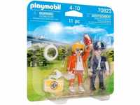 Playmobil® Konstruktionsspielsteine DuoPack Notarzt und Polizistin