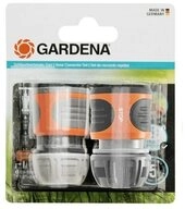 GARDENA Schlauchverbinder Schlauchverbindungs-Satz 13 mm (1/2) und 15 mm (5/8),