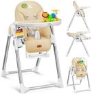 KIDIZ Kinderklappstuhl, 3in1 Kinderstuhl inkl. Spielb&uuml;gel Babyliege