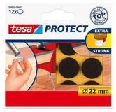 tesa Filzgleiter TESA 57893-00000-01 Filzgleiter f&uuml;r M&ouml;bel 12 St&uuml;ck(e) Rund