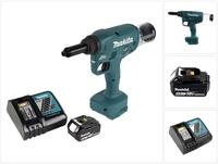 Makita Blindnietzange DRV 250 RM1 Akku Blindnietsetzger&auml;t 18V 20kN Brushless +...
