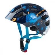 Cratoni Fahrradhelm Cratoni Kinderhelm Maxster Kid Monster blau gl&auml;nzend XS/S 45 bis