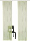 OTTO home Schiebegardine Dimona (2 St), Klettschiene, transparent, Polyester, 2-er