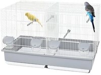 GarPet Vogelk&auml;fig Vogelk&auml;fig Wellensittich K&auml;fig F&uuml;r 2 V&ouml;gel Doppelk&auml;fig