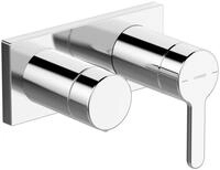 HANSA Badarmatur Hansadesigno Style Fertigmontageset Einhand-Batterie passend zu