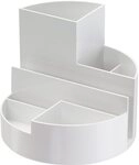 MAUL Tischaufsatz Rundbox RC Durchmesser 14cm H&ouml;he 12,5cm wei&szlig;