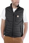 Fleeceweste CARHARTT "Gilliam Vest", Herren, Gr. S, schwarz, Obermaterial: 100% Nylon