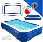 KESSER Schwimmbecken, Aufblasbarer Pool Familienpool f&uuml;r Kinder und Erwachsene
