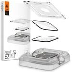 Spigen Displayschutzfolie 2x Panzerglas f&uuml;r Apple Watch 9/8/7 Schutzglas Panzerfolie