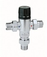 Caleffi Thermostatventil Brauchwassermischer 3/4 Zoll Mischbatterie...